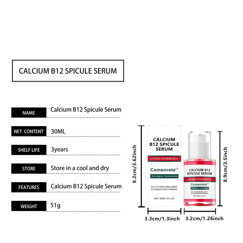 Calcium Skincare Set Anti-Aging Facial Serum, Eye Patches & Multi Balm for Fine Lines and Dark Circles Care