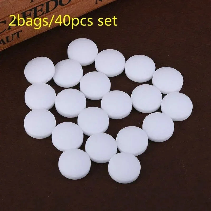 2 Bags Camphor Balls – Mothproof & Insect Repellent Balls for Wardrobes, Furniture & Home Protection