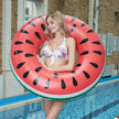 Inflatable Watermelon Pool Floats for Adult Swimming Rings Float for Party,Lake Beach for Kids Adults