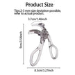 Dual-Type Eyelash Curler with Comb – Wide & Partial Clip Options for Natural Curl