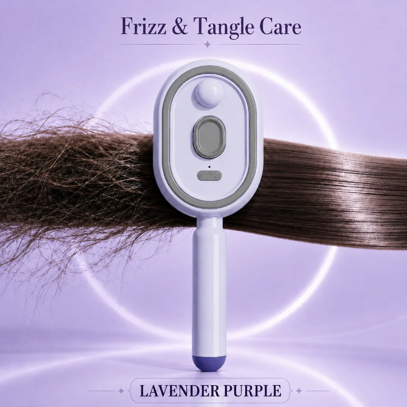 Air Cushion Massage Comb – Hair Brush, Steam Brush & Spray