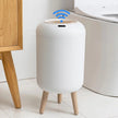 Automatic Smart Trash Can with Lid – Small Plastic Motion Sensor Waste Bin for Bedroom, Bathroom & Kitchen