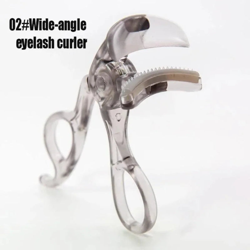 Dual-Type Eyelash Curler with Comb – Wide & Partial Clip Options for Natural Curl