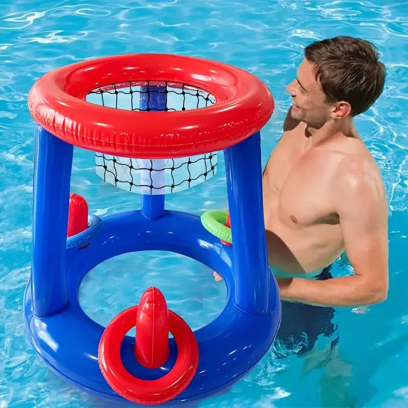 Inflatable Pool Basketball Game – Summer Water Fun for Kids & Adults