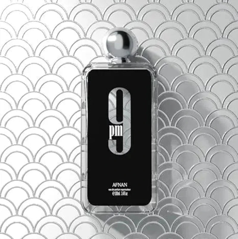 Afnan 9 PM Eau De Parfum Spray 100ml (3.4 oz) Men’s Luxury Fragrance
