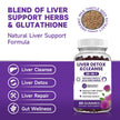 Milk Thistle Liver Support Gummies 28-in-1 Herbal Blend – 60 Count