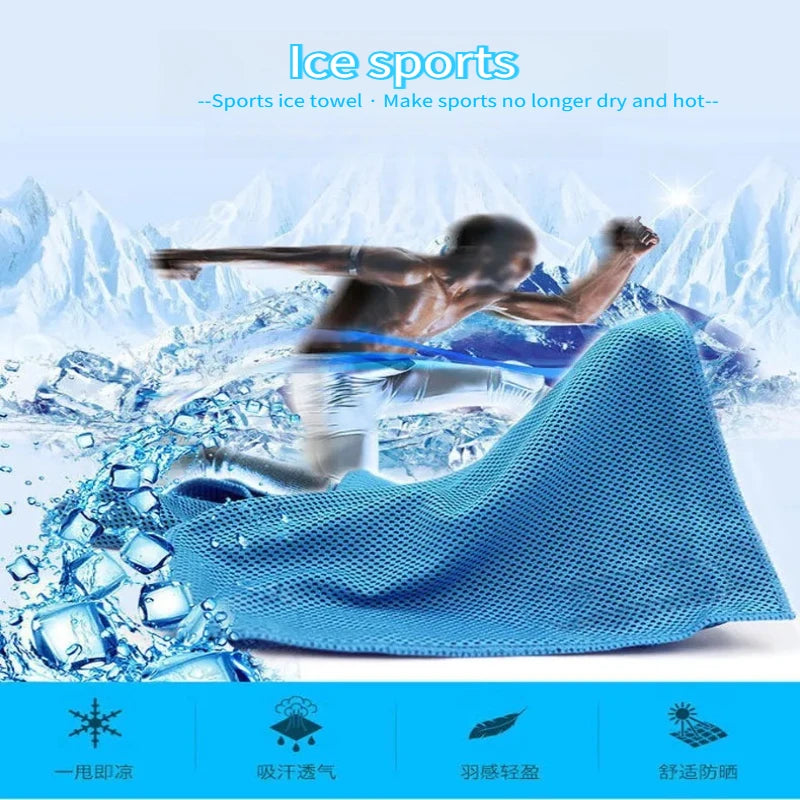 Cool Towel – Instant Cooling Sports Towel for Running, Jogging, Gym & Outdoor Activities
