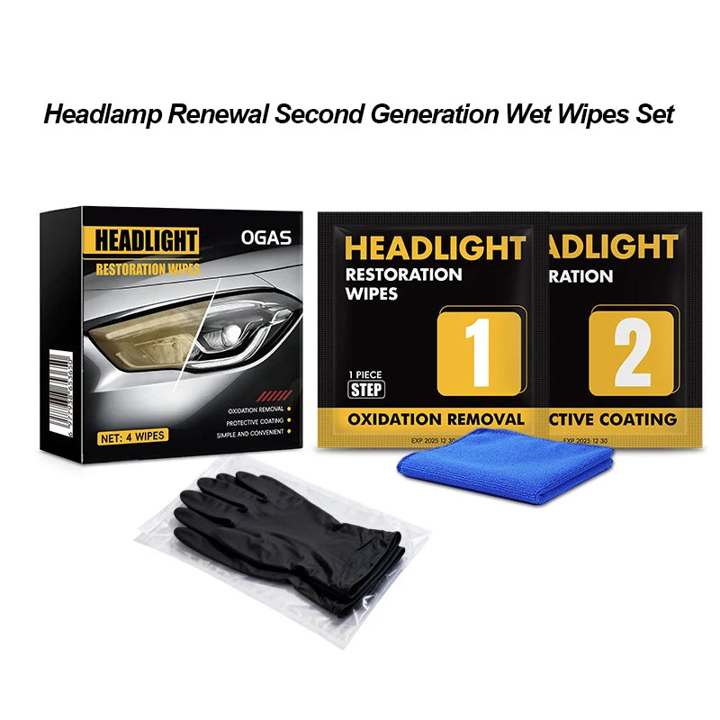 OGAS Automotive Car Glass Oil Film Cleaning Brush 150ml | Windshield & Window Cleaner