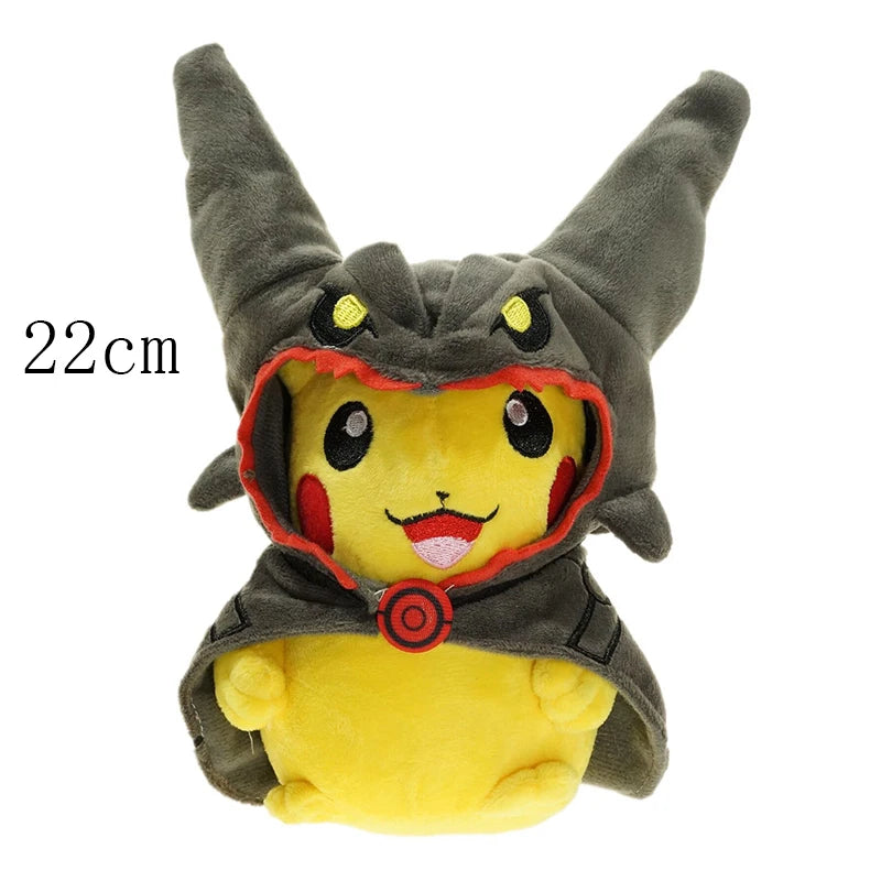 Pokémon Plush Toys – Pikachu, Eevee & Charizard, 20–30 cm | Soft Collectible Plush