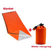 Emergency Sleeping Bag Mylar Blanket Waterproof Lightweight Survival Shelter for Camping & Hiking