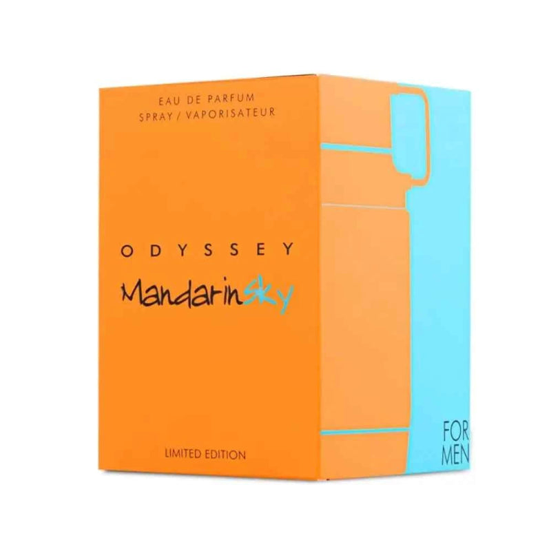 Armaf Odyssey Mandarinsky EDP 100ML for Men, Zesty Citrus Scent, Limited Edition Luxury Spray