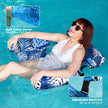 Adult Inflatable Lounger Portable Pool Float Chair Recliner for Relaxation at Swimming Pool, Lake & Beach