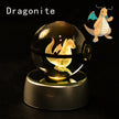 Potdemiel 3D Pokémon Crystal Ball 5cm with LED Lamp Base