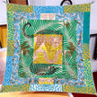 Set of 8 Silk Scarves – Colorful Artistic Prints for Women