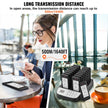VEVOR 20-Pager Wireless Restaurant Paging System with 3 Alert Modes, 500m Range and Charging Base