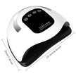 SUN X19MAX 72LED Super Sunuvled Nail Lamp with Digital Timer