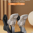 Foldable Electric Shoe Dryer Machine 220V, Intelligent Fast Heating Footwear Dryer with UV Sterilization & Deodorization