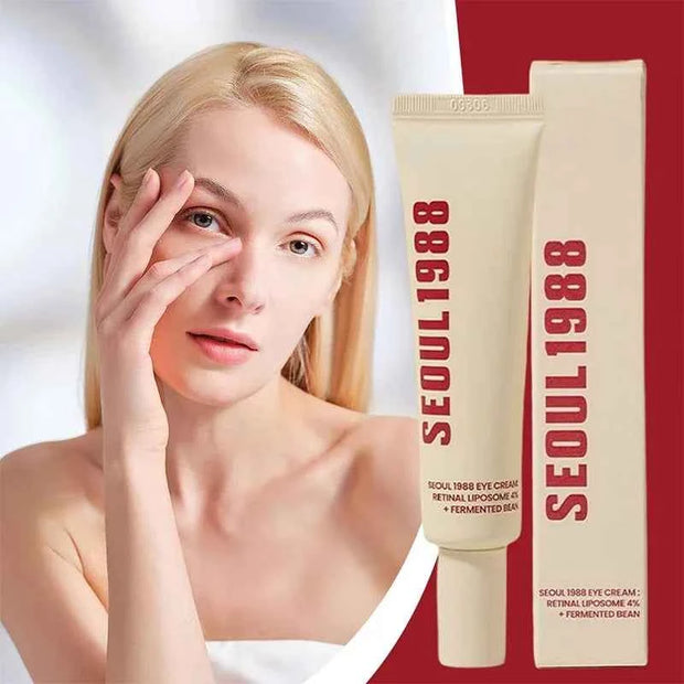 Seoul 1988 Retinol Eye Cream 4% Anti Aging Eye Treatment for Dark Circles Wrinkles Puffiness