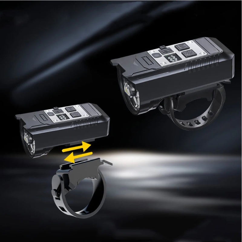 Choice High Lumens Type-C Charging Bike Light with 9 Lamp Beads