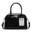 Women’s Transparent Display Window Crossbody Handbag with Top Handles