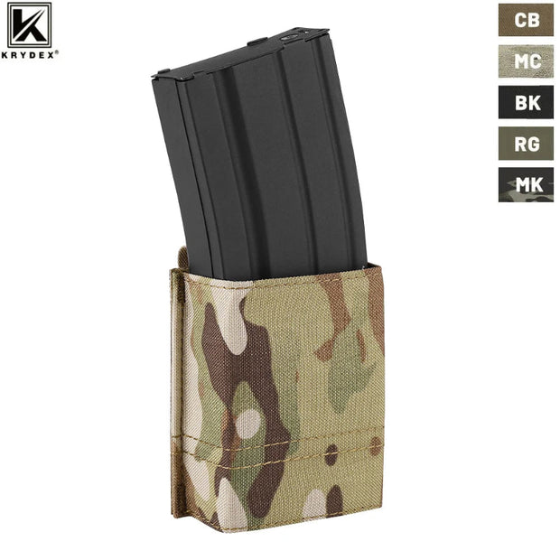 KRYDEX Tactical Magazine Pouch - Durable Nylon Rifle Mag Holder
