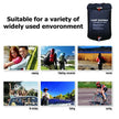 20L Portable Solar Camping Shower Bag with Hose, Shower Head and Hanging Strap