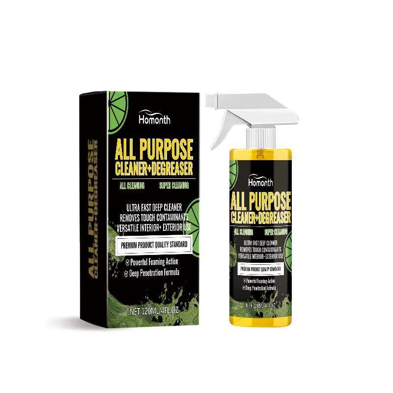 120ml Multi-Purpose Car Cleaner Degreaser Spray – Interior & Exterior Dirt and Grease Remover
