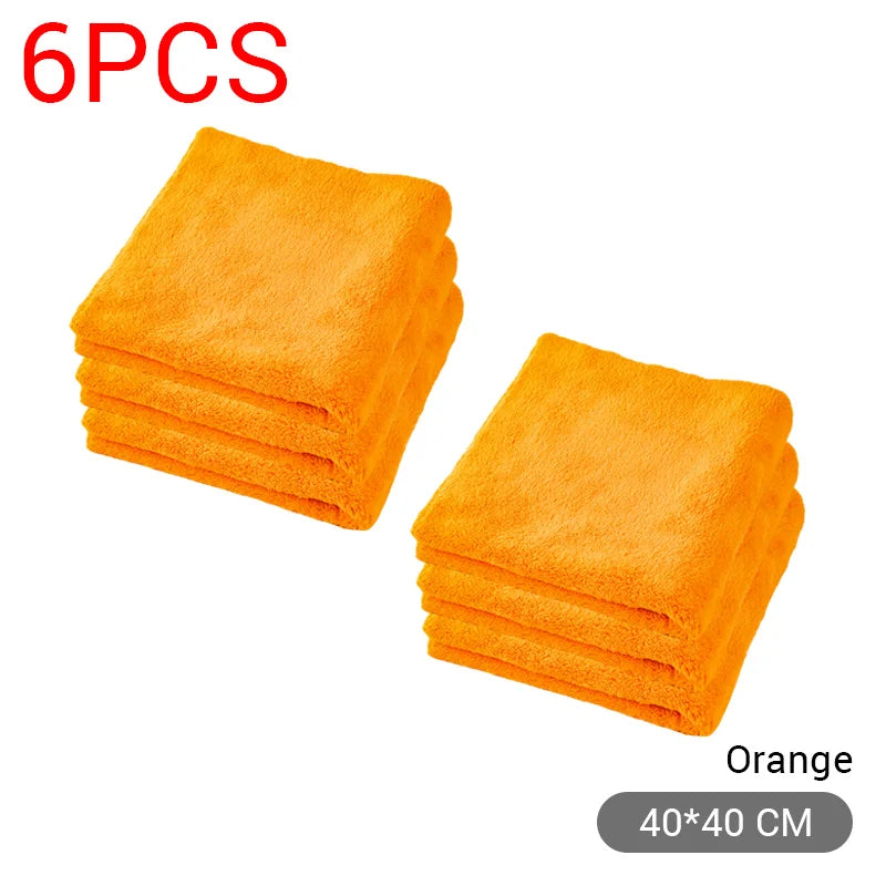 SEAMETAL 600GSM Microfiber Car Cleaning Towels 40×40cm