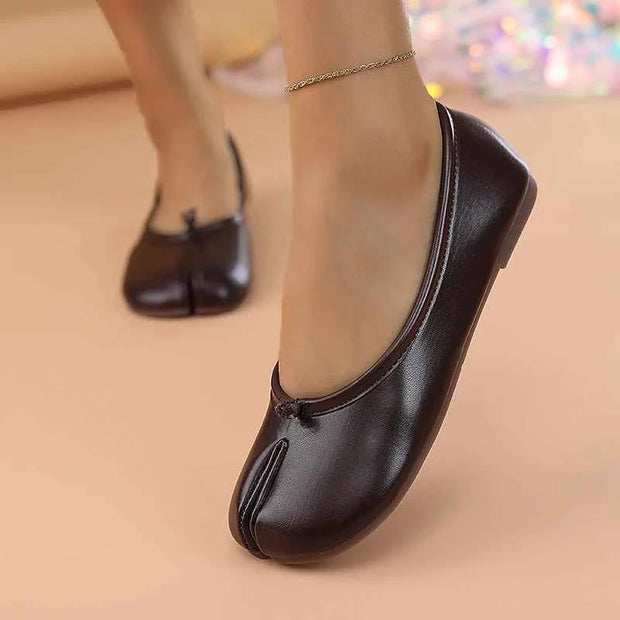 Women's Tabi Flats - Casual Fashion Slip On Split Toe Ballet Shoes, Summer Elegant 2026 New Loafers Pumps