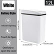 12L Smart Motion Sensor Trash Can with Automatic Lid – Touchless Waste Bin for Bathroom & Kitchen