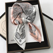Women’s Printed Square Hair Scarf for Neck and Bag Styling