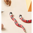 Automatic Interactive Cat Toy Snake with Smart Sensor | USB Rechargeable Moving Snake Toy for Cats