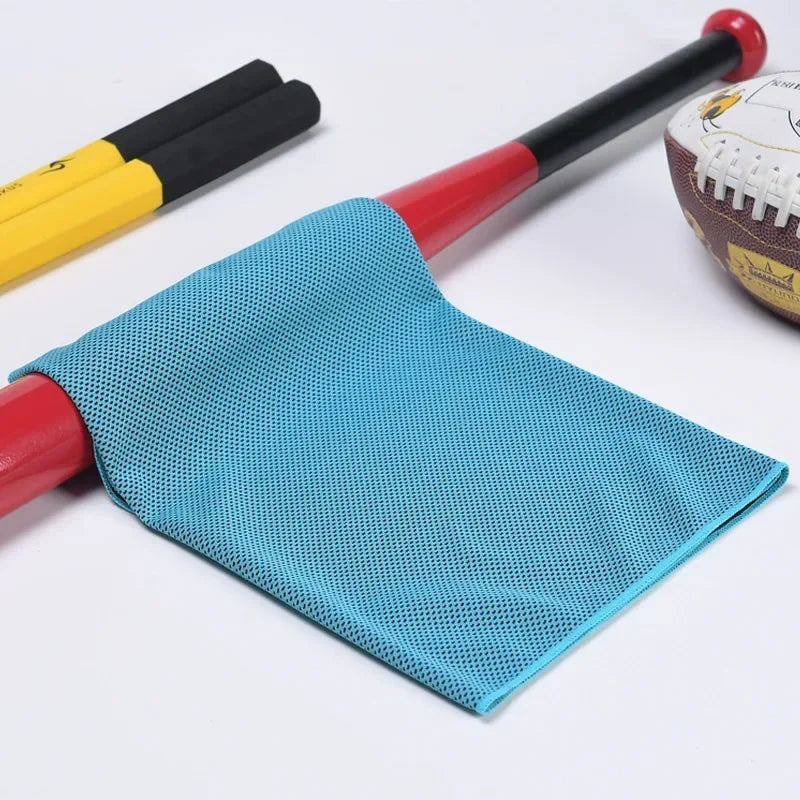 Quick Dry Cooling Towel with Portable Case for Sports Fitness and Outdoor Activities