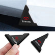 2Pcs Silicone Car Door Corner Protector Sticker for Toyota CH-R Corolla RAV4 Prius Yaris Anti-Collision Guard Cover