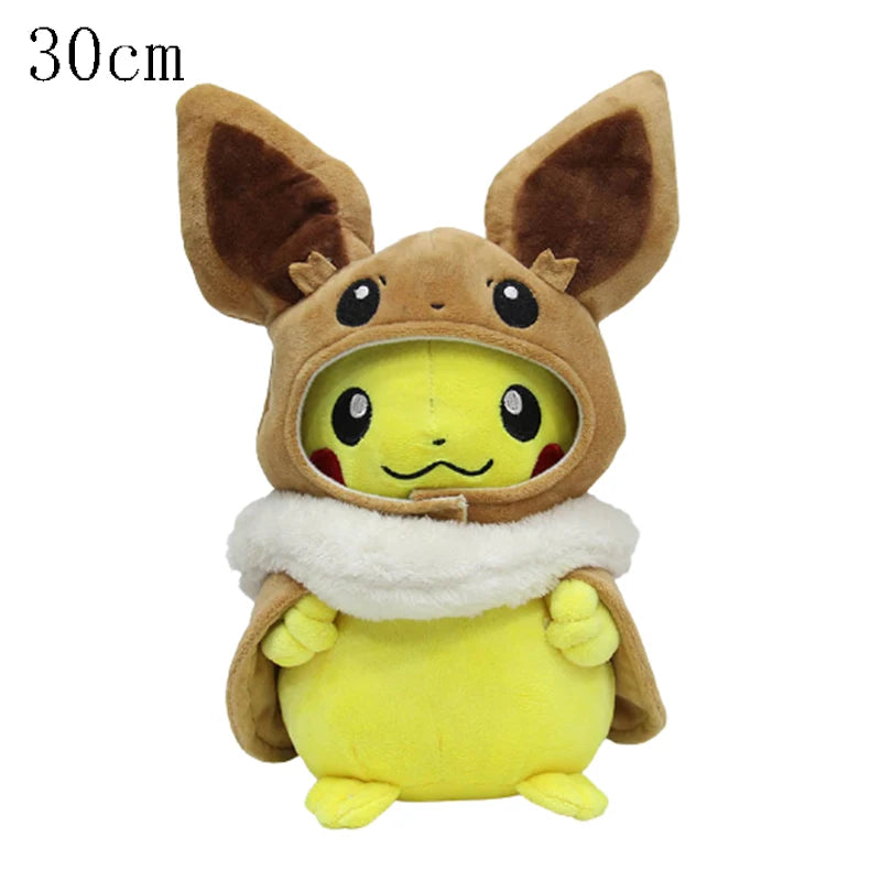 Pokémon Plush Toys – Pikachu, Eevee & Charizard, 20–30 cm | Soft Collectible Plush