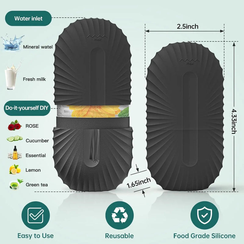 Facial Gua Sha Roller Set with Stainless Steel Massage Tool and Ice Face Roller Beauty Kit