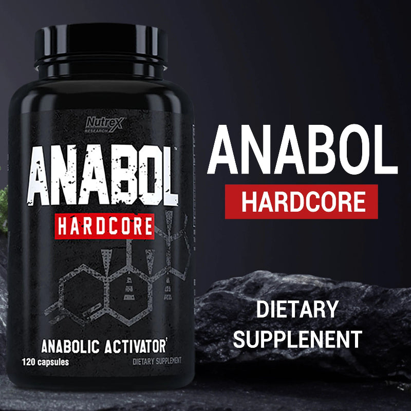 Nutrex Research ANABOL HARDCORE – 120 Capsules