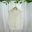 Knitted Sleeveless Turtleneck Vest – Stylish Casual Wear for Women | Multi-Color Options