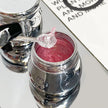 D&Xi Peach Little Silver Jar Lip Balm – Moisturizing Lip Care Jelly with Hydrating Lip Gloss Finish