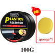 Car Plastic Restorer Auto Interior Panel Renewal Wax Polish Cream
