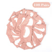 50 Pairs Hydrogel Eye Pads for Eyelash Extensions U-Shaped Gel Patches Lash Extension Supplies