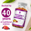 LUKAREE Vitamin B Complex for Men & Women with Biotin & Folic Acid – Metabolism, Energy, Nerve & Blood Support