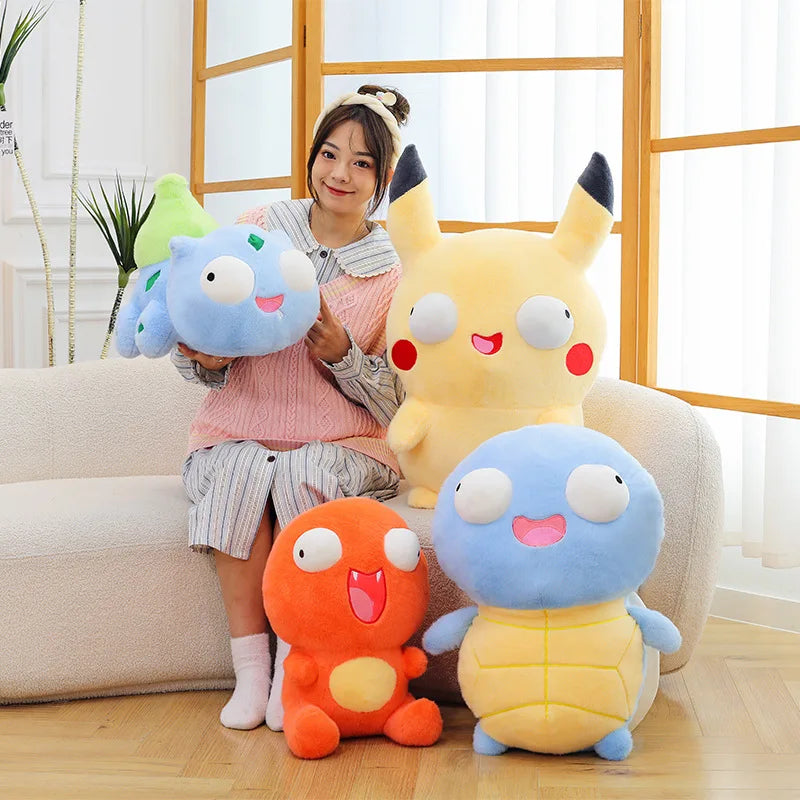 Soft Cartoon Character Plush Toy - 23cm, 4 Styles
