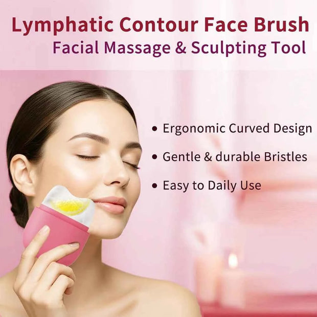 Ice Roller for Face & Eye Face Massage Silicone Ice Mold for Face Beauty Puffiness Relief Facial Massager Skin Care Tools Summer