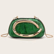 Women’s Transparent Oval Crossbody Bag