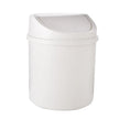 Mini Desktop Trash Can with Lid – Cylindrical Tabletop Waste Bin for Office & Coffee Bar