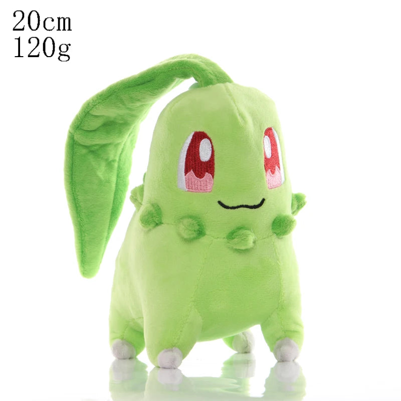 Pokémon Plush Toys – Pikachu, Cyndaquil, Chikorita & Totodile Soft Stuffed Dolls