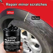 Car Plastic Restorer Polish Paste 150g – Long Lasting Gloss & Protection for Tires, Interior & Bumper Care