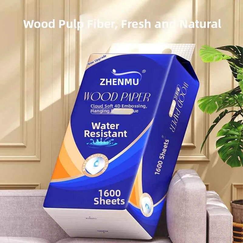 1600 Sheets Of Hanging Type Paper, Increased Dosage, Hand Towel, Affordable Packaging, Facial Tissue, Toilet Paper