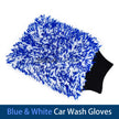 SEAMETAL Microfiber Wheel Cleaning Brush Non-Slip Soft Car Wash Mitt